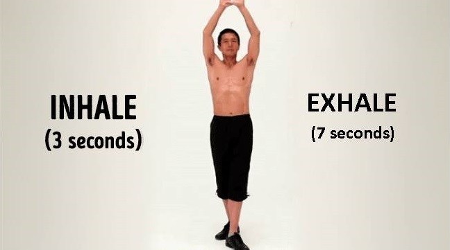 Inhale exhale trick to lose bodyweight